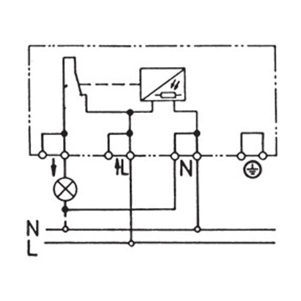 Twilight switch AC 230 V, 1NC, 10A, approx. 5...100 Lux, protection class IP 54 image 4