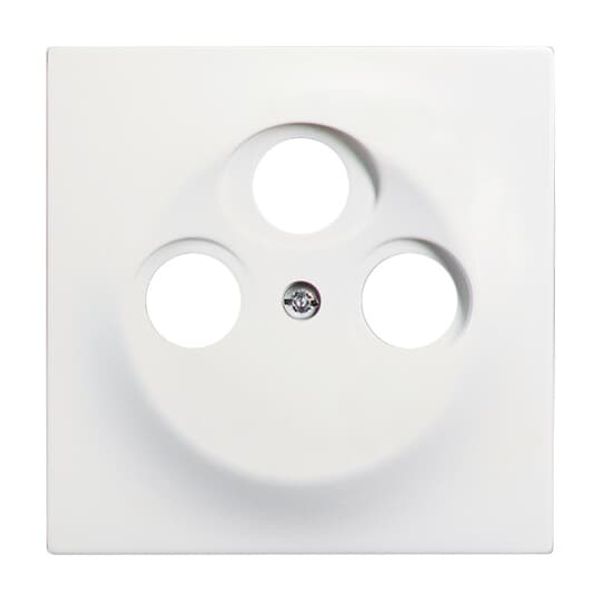 1743-774 CoverPlates (partly incl. Insert) carat® studio white matt image 3