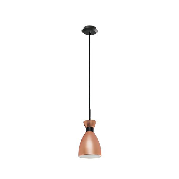 RETRO COPPER PENDANT LAMP 1 X E14 20W image 1