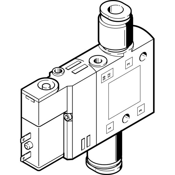 CPE10-M1BH-3OL-QS-4 Air solenoid valve image 1