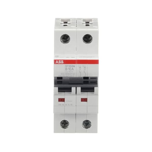 ST202M-B10 Miniature Circuit Breaker - 2P - B - 10 A image 1