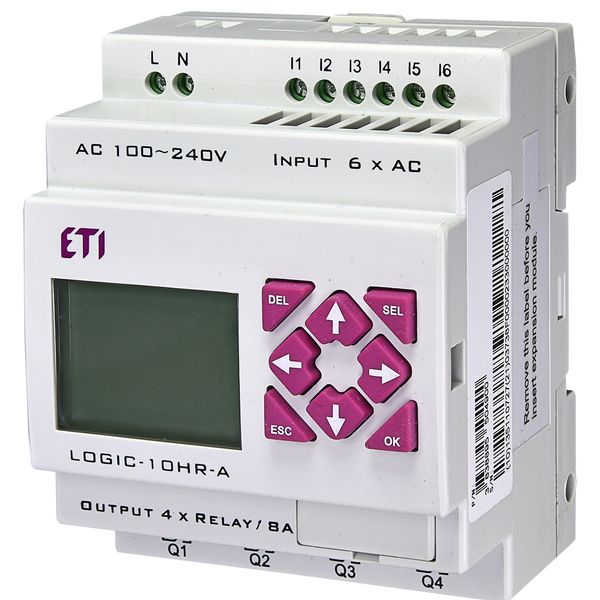 LOGIC-ST1-4.0 programmable logic relay, with software image 1