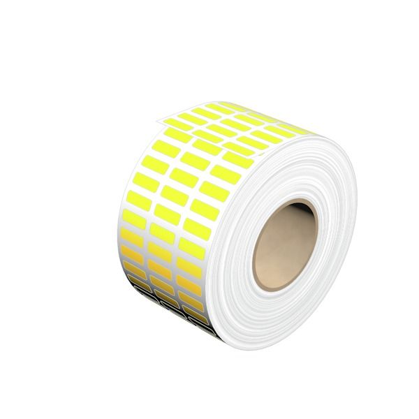 Device marking, Self-adhesive, halogen-free, 15 mm, Polyester, yellow image 2