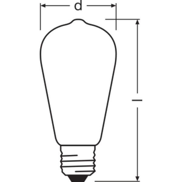 LED THREE STEP DIM CLASSIC P 40 4 W/2700K E14 image 4