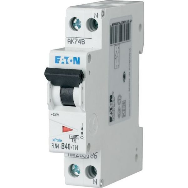 HLN-C40/1N Eaton Moeller series xEffect - FAZ-DC MCB image 1