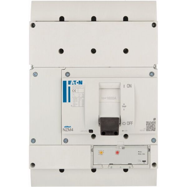 NZM4 PXR10 circuit breaker, 1600A, 4p, screw terminal image 3