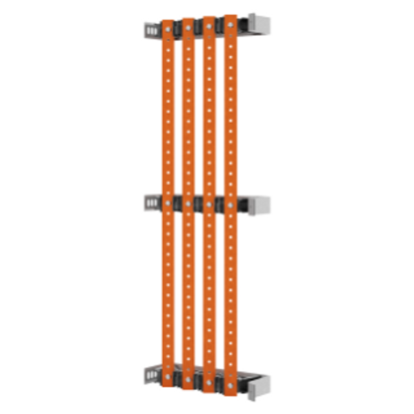 PAIR OF BUSBAR-HOLDER - FOR FLAT BUSBARS 30x10 - 630A - FOR STRUCTURES D=300 - EXTERNAL COMPARTEMENT - FOR QDX 630L image 1