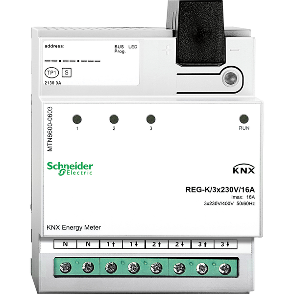 Merten KNX - Energy meter - 3 x 230 V - 16 A image 3