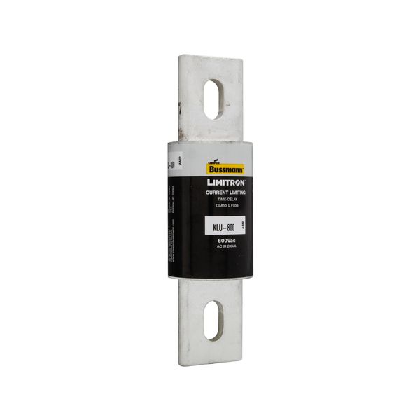 Eaton Bussmann Series KLU Fuse, Current-limiting, Time Delay, 600V, 800A, 200 kAIC at 600 Vac, Class L, Bolted blade end X bolted blade end, Bolt, 2.5, Inch, Carton: 1,  Non Indicating, 5 S at 500% image 12