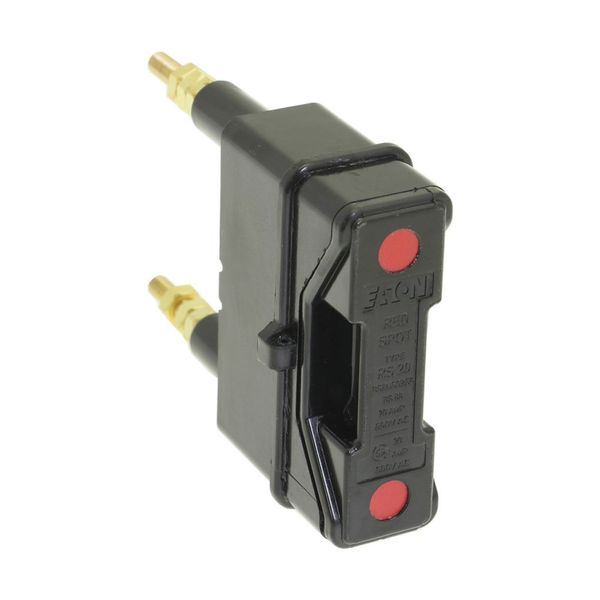 Fuse-holder, LV, 20 A, AC 690 V, BS88/A1, 1P, BS, back stud connected, black image 14