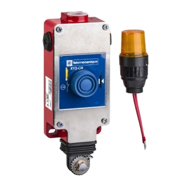 EMERGENCY STOP TRIP WIRE SWITCH WITH SIG image 1