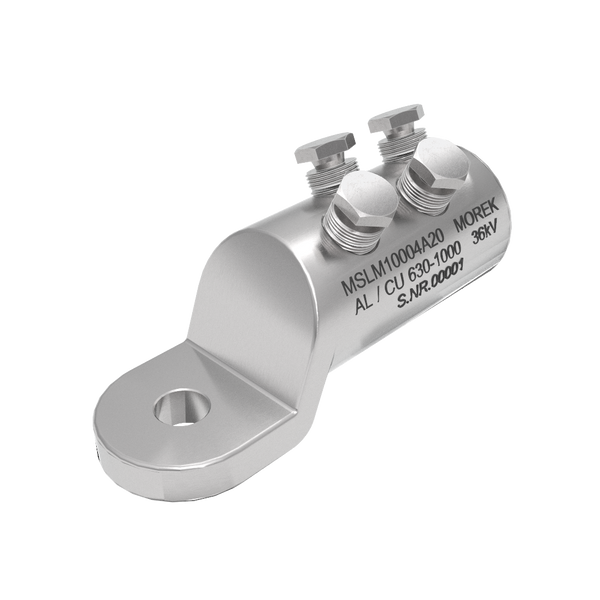 MSLM1000 Al/Cu 630-1000mm² 36kV 4xAluminum screw SB cable lug M20 image 1