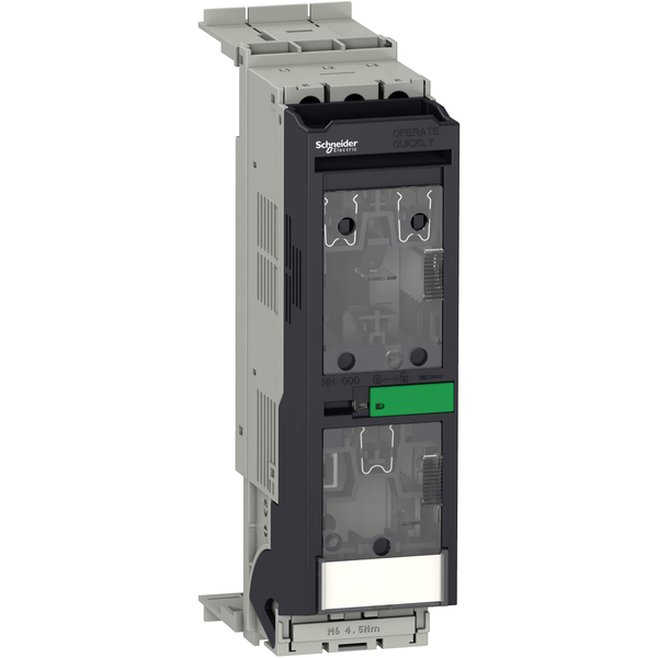 Fuse switch disconnector, FuPacT ISFT100N, 100 A, DIN NH000, 3 poles, 60 mm busbars mounting, downstream distribution image 4