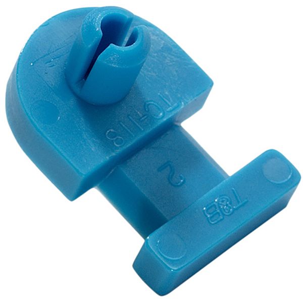 TC118-TB RIVET-MOUNTED BASE .75X.5IN BLUE NY image 1