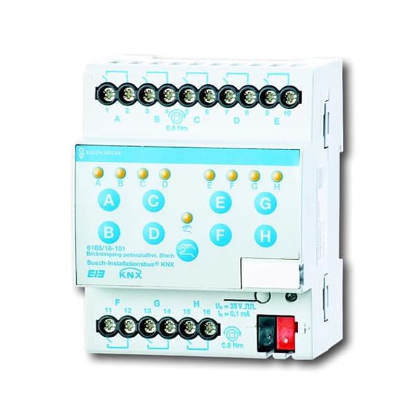 6188/18-101 Binary Input, 8-fold, Contact Scanning, MDRC, BJE image 1