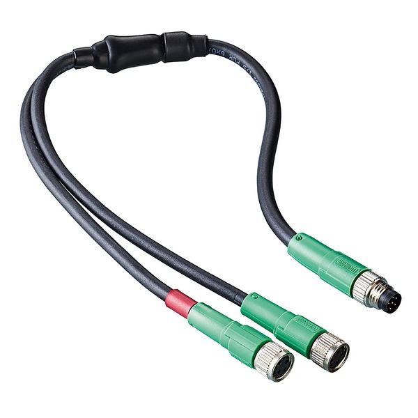 LXM32I LOT OF 2 Y-CABLES DI/DO SPLIT M8 image 1