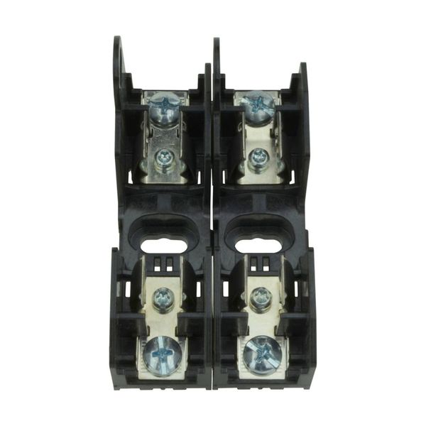 Eaton Bussmann series HM modular fuse block, 250V, 0-30A, SR, Two-pole image 1