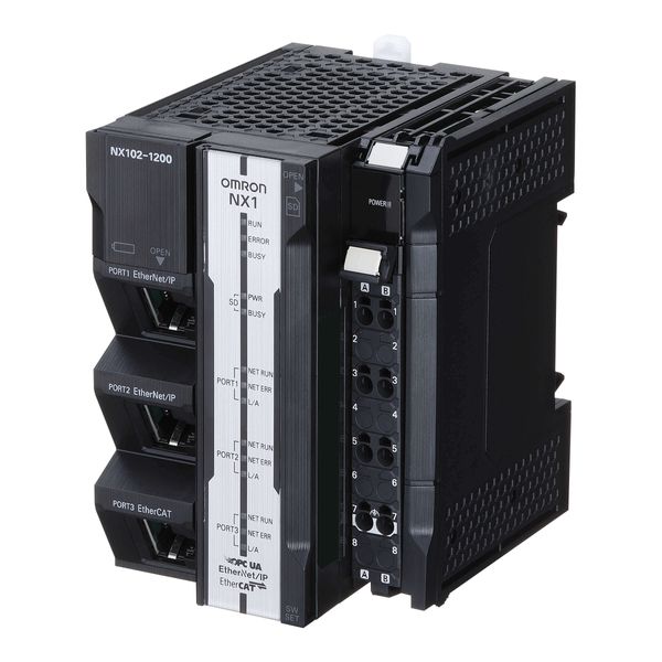 Sysmac NX1 Modular CPU with with Database Connectivity, 5MB program an image 1