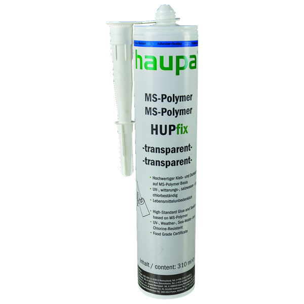 MS-Polymer transparent "HUPfix" cartridge 310 ml image 1