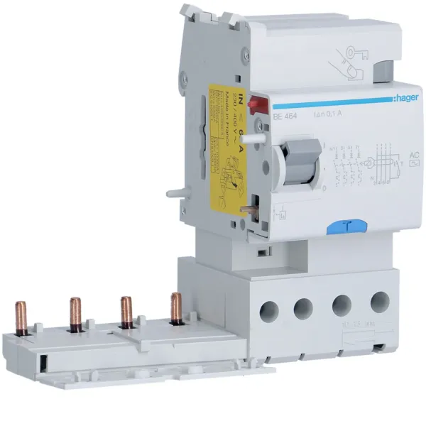 Diff block. 4P 63A 100mA type AC 3M image 1