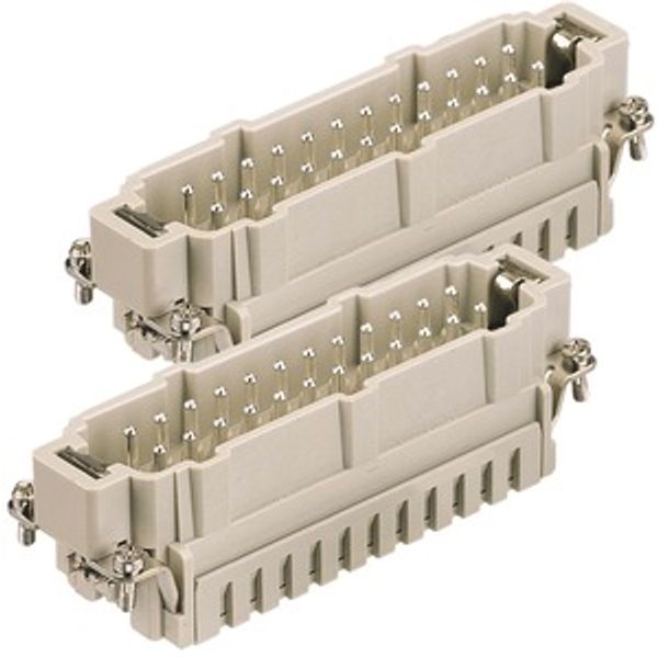 Han 24ES MALE INSERT CAGE CLAMP image 1