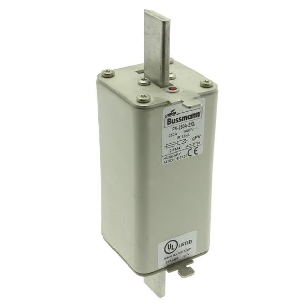 Fuse-link, high speed, 250 A, DC 1000 V, 2XL, gPV, UL, IEC image 6