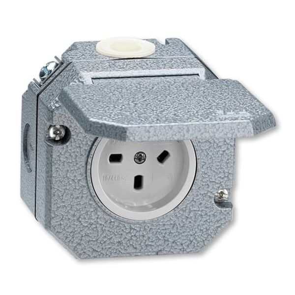 5518-2029 H Double socket outlet with earthing pins, with hinged lids, IP 44 ; 5518-2029 H image 37