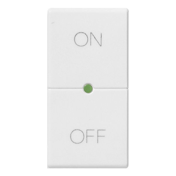 Button 1M ON/OFF symbols white image 1