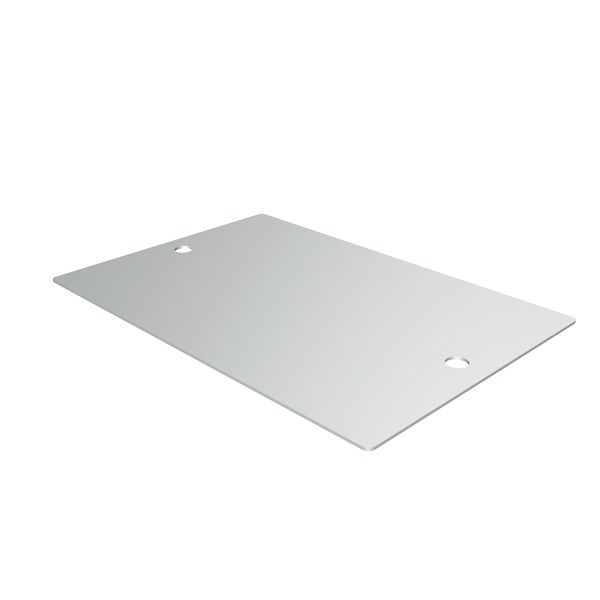 Device marking, 48 mm, Chrome coated aluminium (AL), Anodized aluminiu image 2