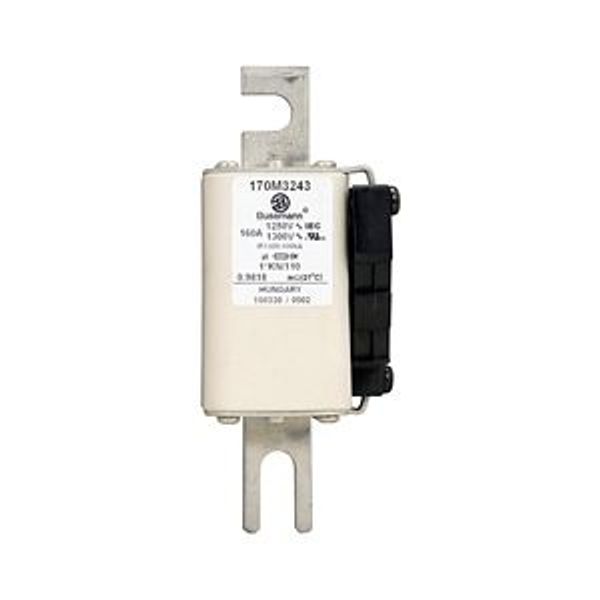 Fuse-link, high speed, 160 A, AC 1250 V, compact size 1, 45 x 58 x 138 mm, aR, DIN, IEC, type K indicator image 4