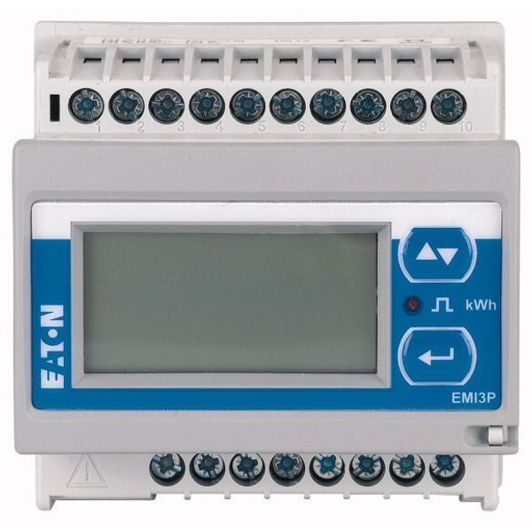 Meter, 3P, DIN/Panel, ModB, 1/5A CT image 1