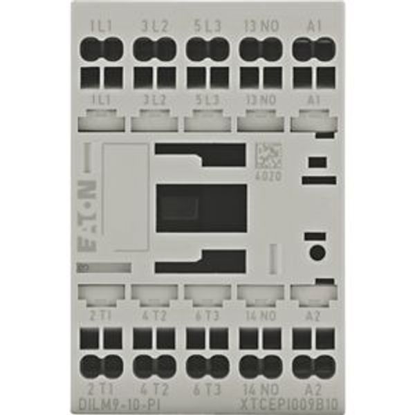 Contactor, 3 pole, 380 V 400 V 4 kW, 1 N/O, 110 V 50 Hz, 120 V 60 Hz, AC operation, Push in terminals image 10