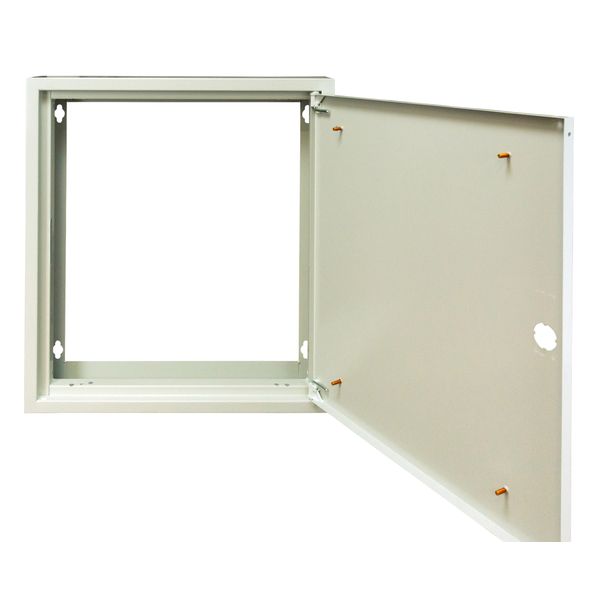 Wall-mounted frame flat 2A-18 with door, H=915 W=590 D=100mm image 3