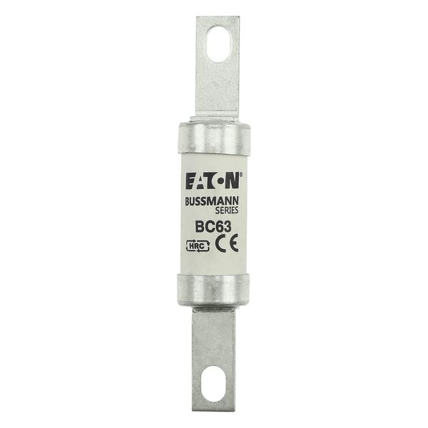 Fuse-link, LV, 63 A, AC 500 V, DC 250 V, BS88, 21 x 114 mm, gL/gG, BS image 3