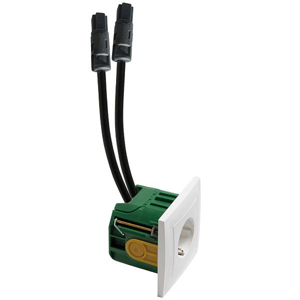 PEHA BADORA (RW), Single SCHUKO 30cm cable, WAGO RD plug/socket image 1