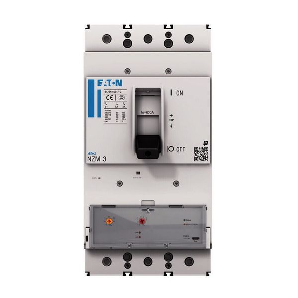 NZM3 PXR10 circuit breaker, 400A, 4p, variable, withdrawable unit image 4