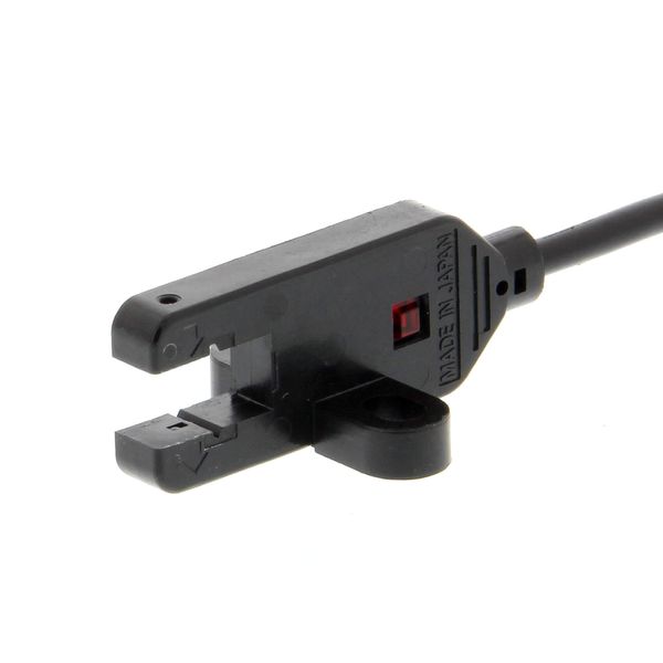 Photo micro sensor, T-shaped 5mm slot width,  indicator incident light image 2