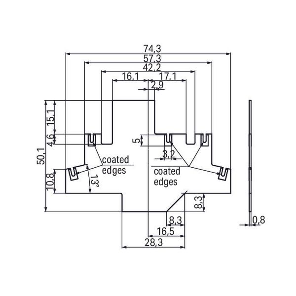 Universal modular component plug housing as rail-mounted terminal bloc image 6