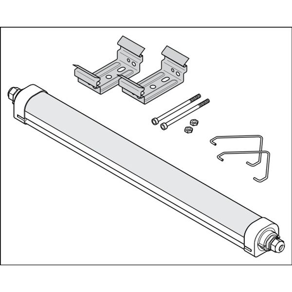 DAMP PROOF COMPACT THROUGHWIRING GEN 2 1500 V 62W 840 IP66 image 15