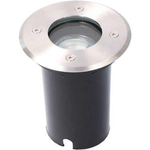 Outdoor Light without Light Source - recessed ground light Rhodos - 1xGU10 IP67  - Stainlesssteel image 1