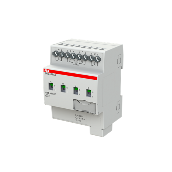 SA/S8.16.5.2 Switch Actuator, 8-fold, 16 A, C-Load, MDRC image 5