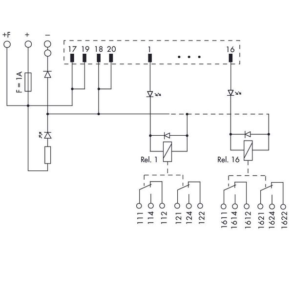 Interface module for system wiring Pluggable connector per DIN 41651 M image 5