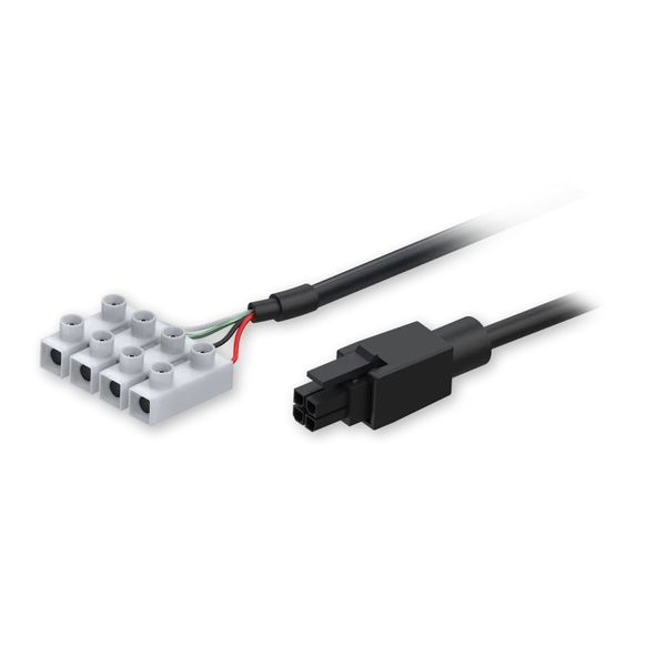 Power cable with 4-way screw terminal image 1