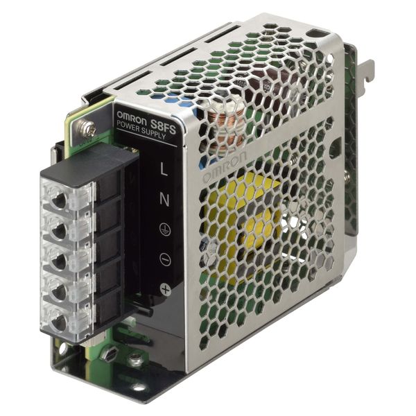 Power supply, 30 W, 100 to 240 VAC input, 5 VDC, 6 A output, DIN rail image 2