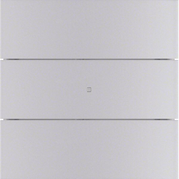 B.IQ push-button 3gang, KNX - B.IQ, al., al. anodised image 1