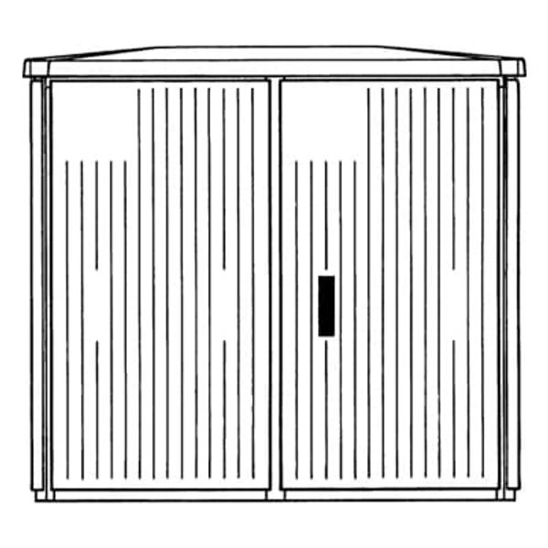 EH3G98CA EH3GD Cabinet DIN2 AP 1125x1200x676 SH image 3