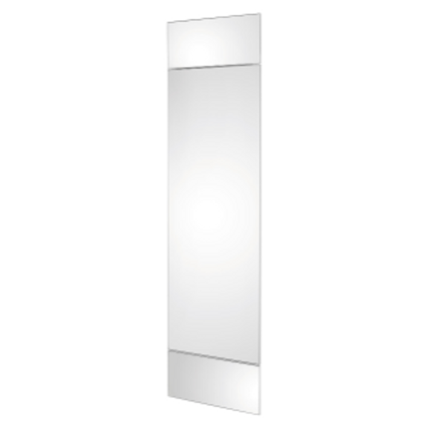 DOMO CENTER - DOOR AND 2 PANELS - MIRROR FINISH - H.1500 image 1