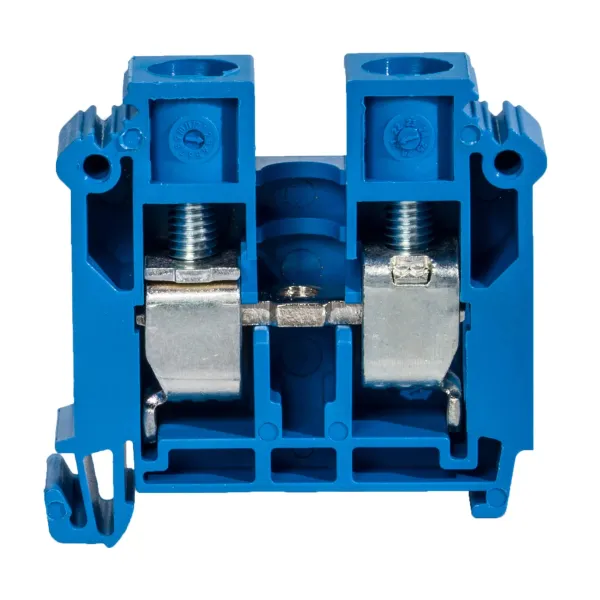 Rail-mounted screw terminal block ZSG1-16.0n blue image 1