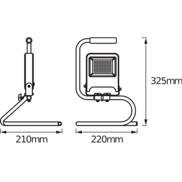 WORKLIGHTS S-STAND 30 W 4000 K image 5