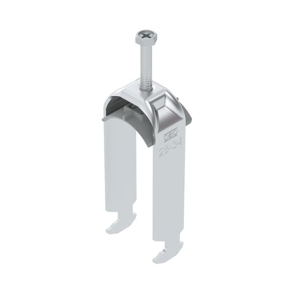 BS-H2-K-34 ALU Clamp clip 2056 double 28-34mm image 1